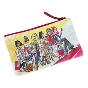 Brighton Cosmetic Pouch EUC